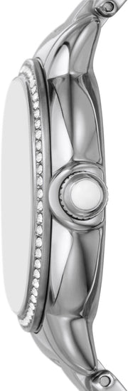  Shop Authentic Emporio Armani Mia Three Crystals Silver Dial Silver Steel Strap Watch For Women - AR11632 - Luxxuri