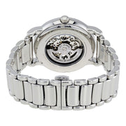  Shop Authentic Emporio Armani Meccanico Skeleton Silver Dial Silver Steel Strap Watch For Men - AR1980 - Luxxuri