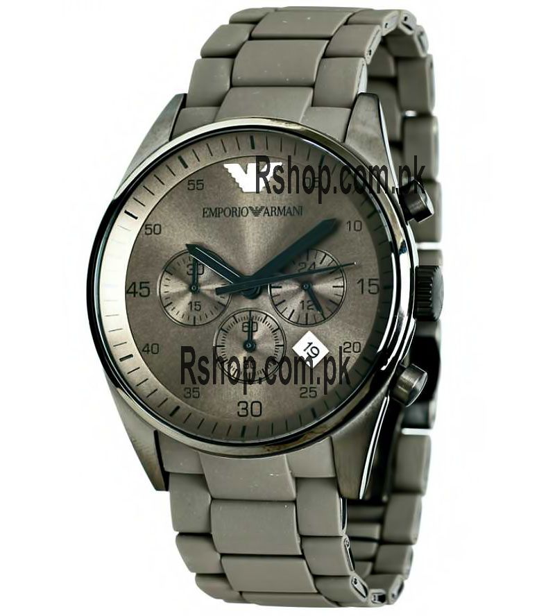  Shop Authentic Emporio Armani Sportivo Chronograph Brown Dial Brown Steel Strap Watch For Men - AR5950 - Luxxuri