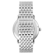  Shop Authentic Emporio Armani Aviator Multifunction Blue Dial Silver Mesh Bracelet Watch For Men - AR60024 - Luxxuri