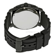  Shop Authentic Fossil Machine Chronograph Black Dial Black Silicone Strap Watch for Men - FS4487 - Luxxuri