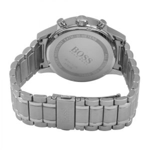  Shop Authentic Hugo Boss Aeroliner Black Dial Silver Steel Strap Watch for Men - 1513181 - Luxxuri
