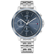  Shop Authentic Tommy Hilfiger Casual Quartz Blue Dial Silver Steel Strap Watch For Women - 1782188 - Luxxuri