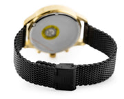  Shop Authentic Tommy Hilfiger Chase Quartz Black Dial Black Mesh Bracelet Watch for Men - 1791580 - Luxxuri