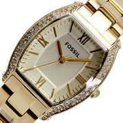  Shop Authentic Fossil Wallace Gold Tone Dial Gold Steel Strap Watch for Women - ES3176 - Luxxuri