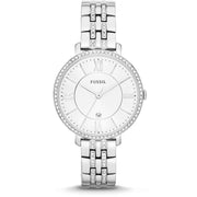  Shop Authentic Fossil Jacqueline White Dial Silver Steel Strap Watch for Women - ES3545 - Luxxuri