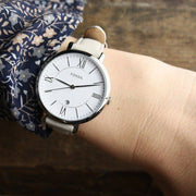  Shop Authentic Fossil Jacqueline White Dial Beige Leather Strap Watch for Women - ES3793 - Luxxuri