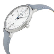  Shop Authentic Fossil Jacqueline White Dial Light Blue Leather Strap Watch for Women - ES3821 - Luxxuri