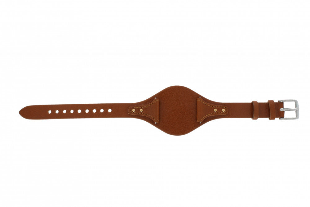  Shop Authentic Fossil Boyfriend Chronograph White Dial Brown Leather Strap Watch for Women - ES3837 - Luxxuri