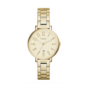  Shop Authentic Fossil Jacqueline Gold Dial Gold Steel Strap Watch for Women - ES3971 - Luxxuri