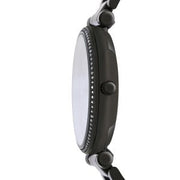  Shop Authentic Fossil Carlie Black Dial Black Steel Strap Watch for Women - ES4488 - Luxxuri