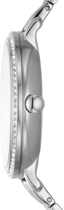  Shop Authentic Fossil Jacqueline Multifunction Moonphase White Dial Silver Steel Strap Watch for Women - ES5164 - Luxxuri