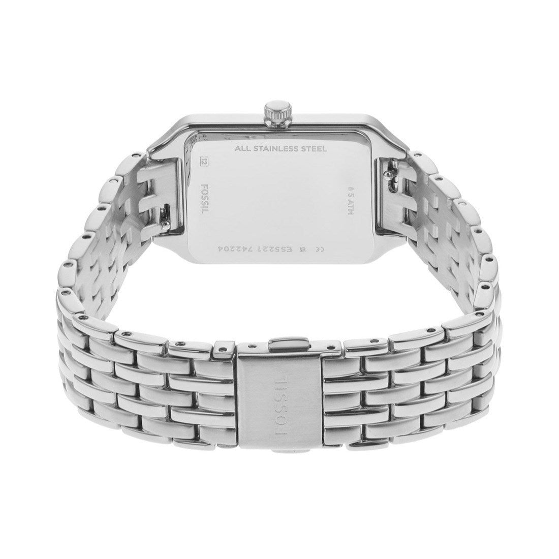  Shop Authentic Fossil Raquel Three Hand Date White Dial Silver Steel Strap Watch for Women - ES5221 - Luxxuri