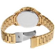  Shop Authentic Michael Kors Berkley Chronograph Black Dial Gold Steel Strap Watch For Women - MK7414 - Luxxuri