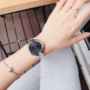  Shop Authentic Calvin Klein Lively Black Dial Silver Steel Strap Watch for Women - K4U23121 - Luxxuri