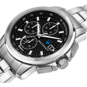 Shop Authentic Maserati Successo Solar Edition Black Dial Silver Steel Strap Watch For Men - R8873645003 - Luxxuri