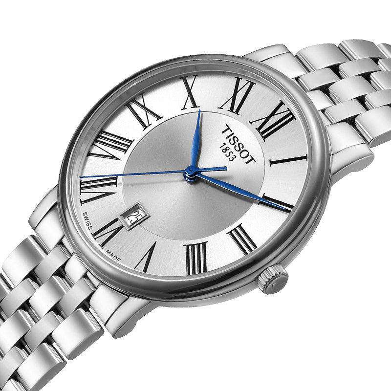  Shop Authentic Tissot Carson Premium Silver Dial Silver Steel Strap Watch For Men - T122.410.11.033.00 - Luxxuri