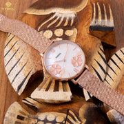  Shop Authentic Fossil Jacqueline Three-Hand White Dial Rose Gold Mesh Bracelet Watch for Women - ES4534 - Luxxuri