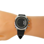  Shop Authentic Gucci Grip Chronograph Black Dial Black Rubber Strap Watch For Men - YA157301 - Luxxuri