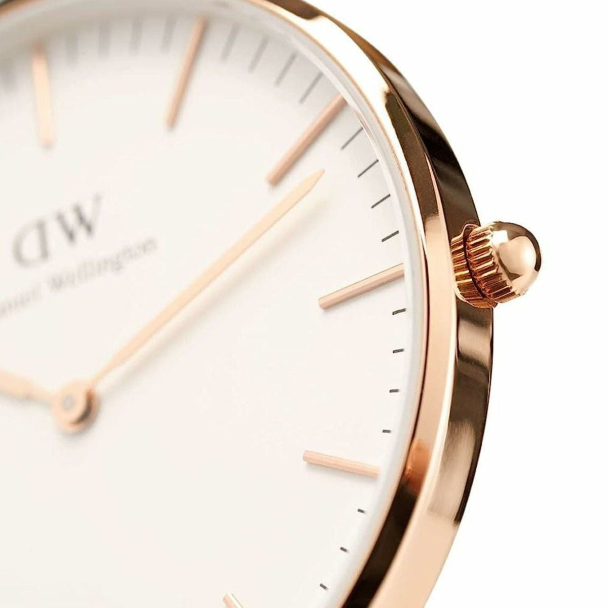  Shop Authentic Daniel Wellington Classic Somerset White Dial Blue Leather Strap Watch For Women - DW00100123 - Luxxuri