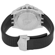  Shop Authentic Tag Heuer Carrera Aquaracer Quartz Chronograph Black Dial Black Rubber Strap Watch for Men - CAY111A.FT6041 - Luxxuri
