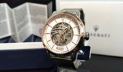  Shop Authentic Maserati Epoca Automatic White Dial Silver Mesh Bracelet Watch For Men - R8823118001 - Luxxuri