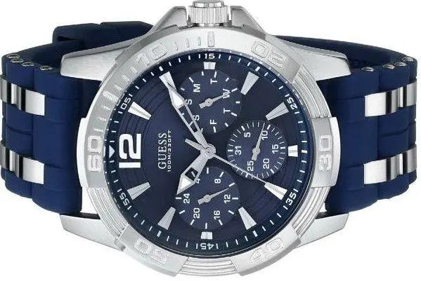  Shop Authentic Guess Oasis Multifunction Blue Dial Two Tone Steel Strap Watch for Men- W0366G2 - Luxxuri