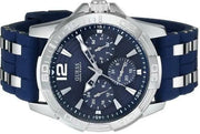 Shop Authentic Guess Oasis Multifunction Blue Dial Two Tone Steel Strap Watch for Men- W0366G2 - Luxxuri