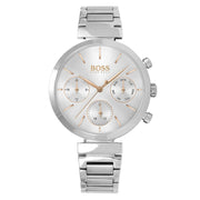  Shop Authentic Hugo Boss Flawless Silver Dial Silver Steel Strap Watch for Women - 1502530 - Luxxuri