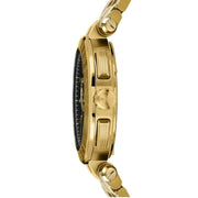  Shop Authentic Versace Aion Chronograph Black Dial Gold Steel Strap Watch For Men - VE1D01721 - Luxxuri
