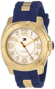  Shop Authentic Tommy Hilfiger White Dial Two Tone Steel Strap Watch for Women - 1781307 - Luxxuri
