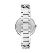  Shop Authentic Michael Kors Catelyn Quartz Crystals Silver Dial Silver Steel Strap Watch For Women - MK4675 - Luxxuri