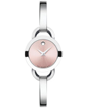  Shop Authentic Movado Rondiro 22mm Pink Dial Stainless Steel Watch For Women - 0606797 - Luxxuri
