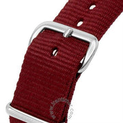 Shop Authentic Daniel Wellington Classic Roselyn White Dial Red NATO Strap Watch For Women - DW00100272 - Luxxuri