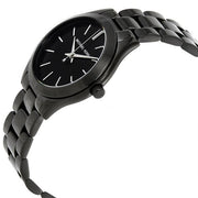  Shop Authentic Michael Kors Mini Slim Runway Black Dial Black Steel Strap Watch for Women - MK3587 - Luxxuri