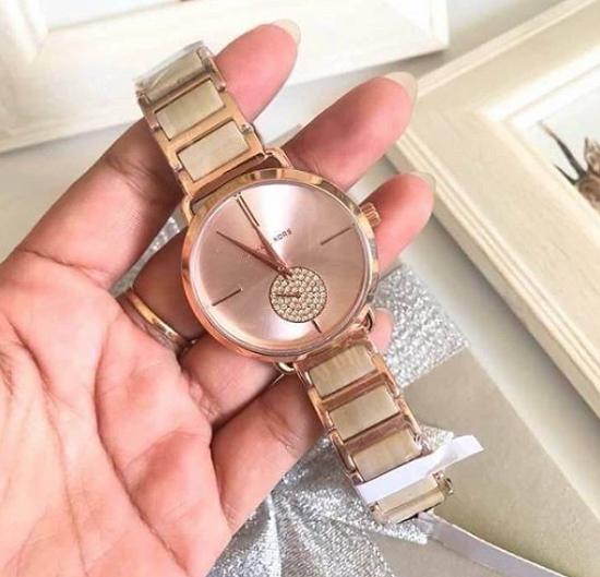  Shop Authentic Michael Kors Portia Quartz Rose Gold Dial Rose Gold Steel Strap Watch For Women - MK3678 - Luxxuri