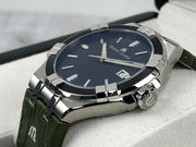  Shop Authentic Maurice Lacroix Aikon Quartz Black Dial Green Crocodile Leather Strap Watch for Men - AI1008-PVB21-330-1 - Luxxuri