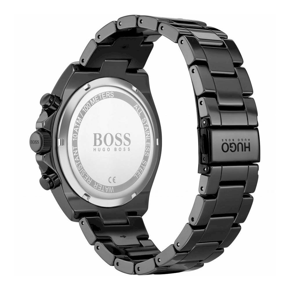  Shop Authentic Hugo Boss Ocean Edition Navy Blue Dial Black Steel Strap Watch for Men - 1513743 - Luxxuri