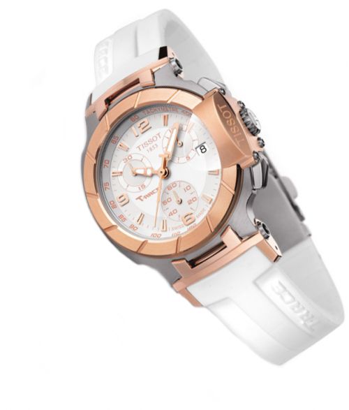  Shop Authentic Tissot T Race Chronograph White Dial White Rubber Strap Watch for Women - T048.217.27.017.00 - Luxxuri