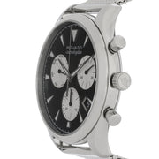  Shop Authentic Movado Heritage Calendoplan Chronograph Black Dial Silver Mesh Strap Watch for Men - 3650097 - Luxxuri