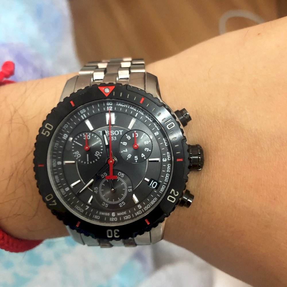  Shop Authentic Tissot PRS 200 Chronograph Grey Dial Silver Steel Strap Watch For Men - T067.417.21.051.00 - Luxxuri