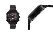  Shop Authentic Fossil Retro Analog-Digital Black Dial Black Steel Strap Watch for Men - FS5891 - Luxxuri