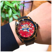  Shop Authentic Gucci Dive Quartz Red Dial Black Rubber Strap Watch For Men - YA136325 - Luxxuri