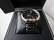  Shop Authentic Hugo Boss Grandmaster Black Dial Black Steel Strap Watch for Men  - 1513885 - Luxxuri