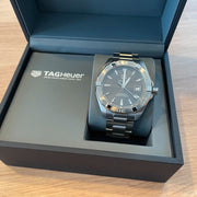  Shop Authentic Tag Heuer Aquaracer Automatic Anthracite Grey Dial Silver Steel Strap Watch for Men - WAY2113.BA0928 - Luxxuri
