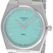  Shop Authentic Tissot PRX Quartz Light Green Dial Silver Steel Strap Watch for Men - T137.410.11.091.01 - Luxxuri