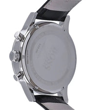  Shop Authentic Hugo Boss Aeroliner Chronograph Black Dial Black Leather Strap Watch For Men - 1512448 - Luxxuri