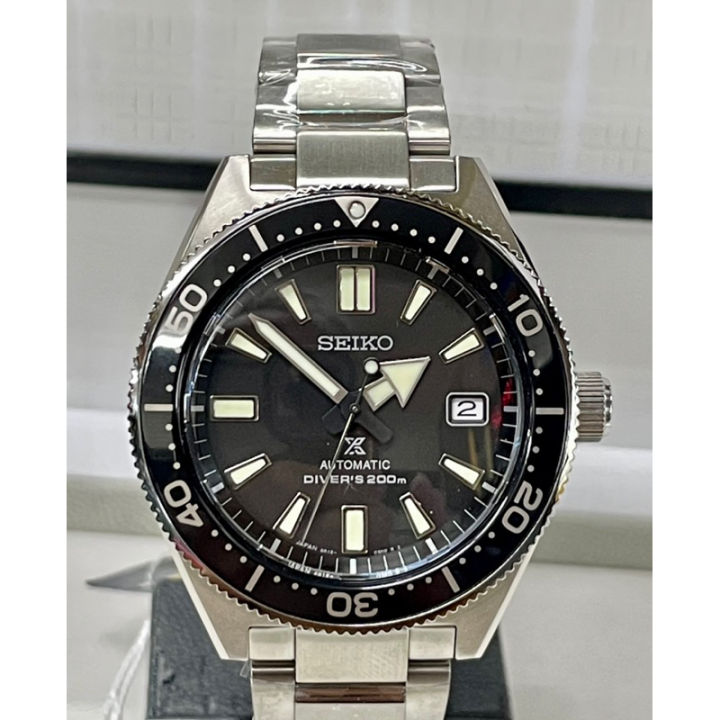  Shop Authentic Seiko Prospex Automatic Diver Black Dial Silver Steel Strap Watch For Men - SPB051J1 - Luxxuri
