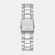  Shop Authentic Guess Connoisseur Silver Dial Silver Steel Strap Watch for Men - GW0265G6 - Luxxuri