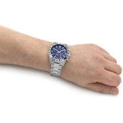  Shop Authentic Guess Altitude Chronograph Blue Dial Silver Steel Strap Watch for Men - GW0329G1 - Luxxuri